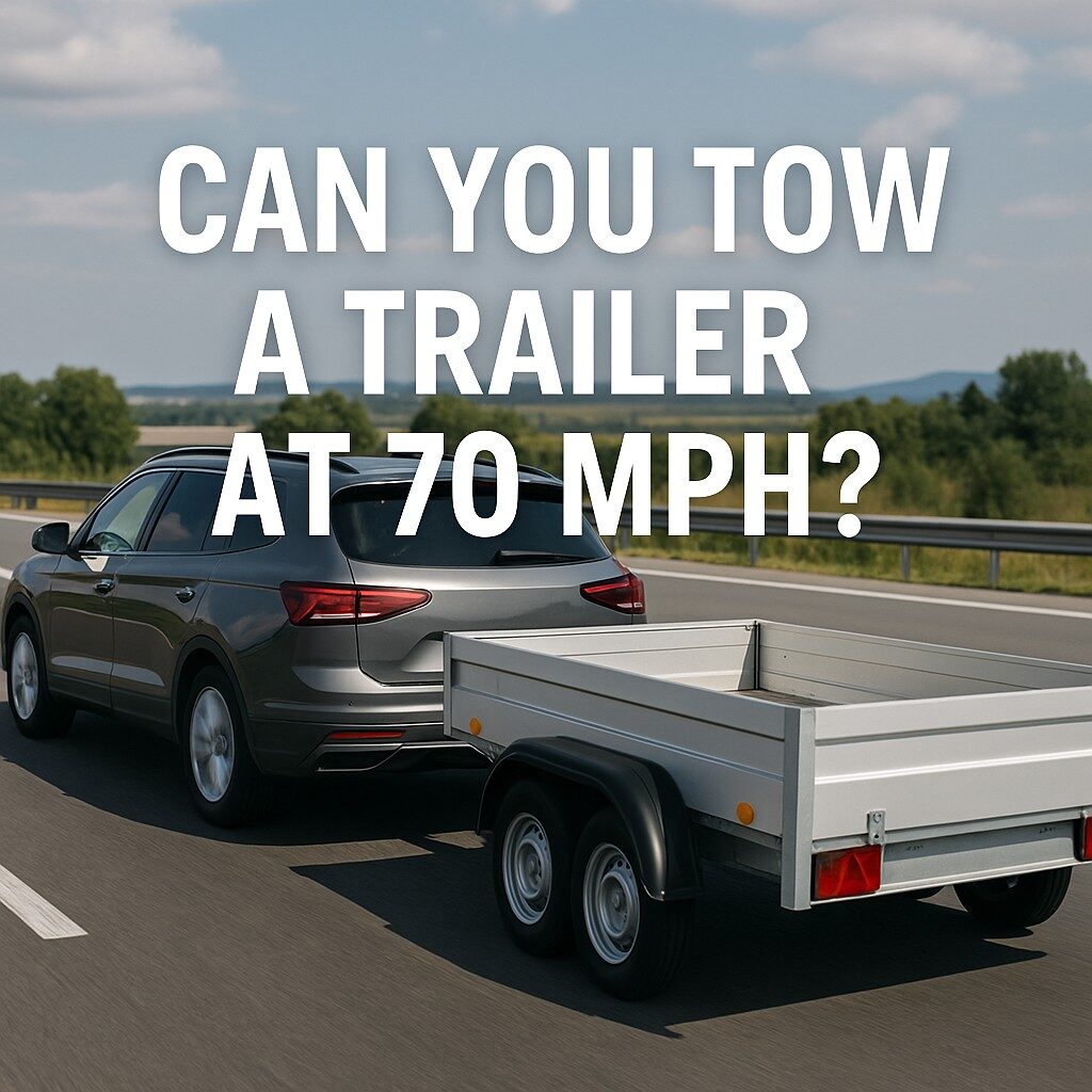 Can you tow a trailer at 70mph